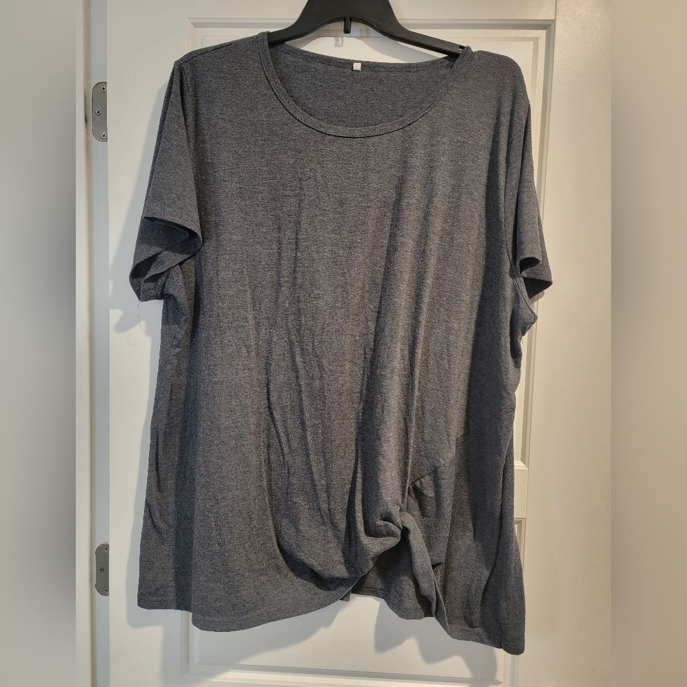 Plus Size grey Tee